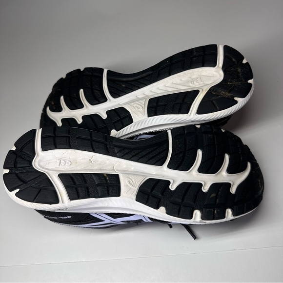 Asics Women's Shoes Gel Contend 7 1012A911 Black Lilac Opal Running Sneakers 9 - Picture 11 of 11